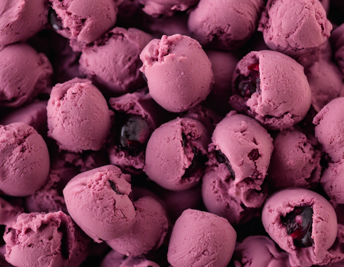 Indulge in the Richness of Black Cherry Gelato